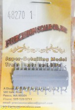 Escala de precisión #48270.1 soporte, pasamanos fuera de juego, 10 cortos, 4 largos (plástico)