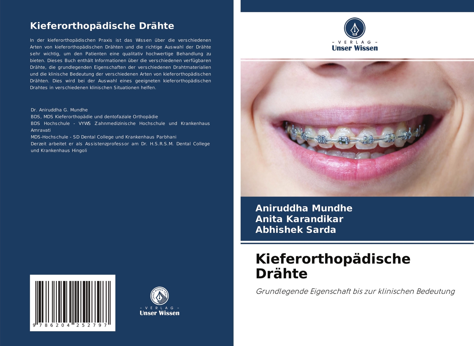Thumbnail - Aniruddha Mundhe (u. A.) | Kieferorthopädische Drähte | Taschenbuch |