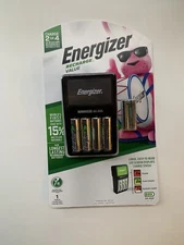 Energizer NiMH Battery Charger with 4AA & 2AAA Rechargeable Batteries