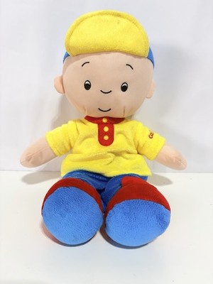 Caillou Plüschpuppe weicher Junge 11 Zoll PBS animierte Kinder TV-Serie 90er Figur 