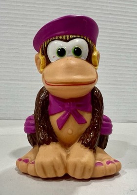 Dixie Kong 4'' Figure -Donkey Kong Country SNES Nintendo Power Mail Away RARE! 