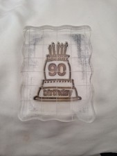 Rubber Stamp For 90th Birthday