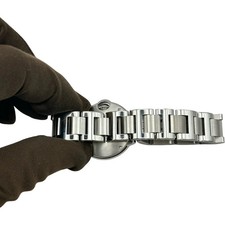 Cartier Baron de Cartier 28mm WE902073 Silver Stainless Steel Quartz #OK1065 8