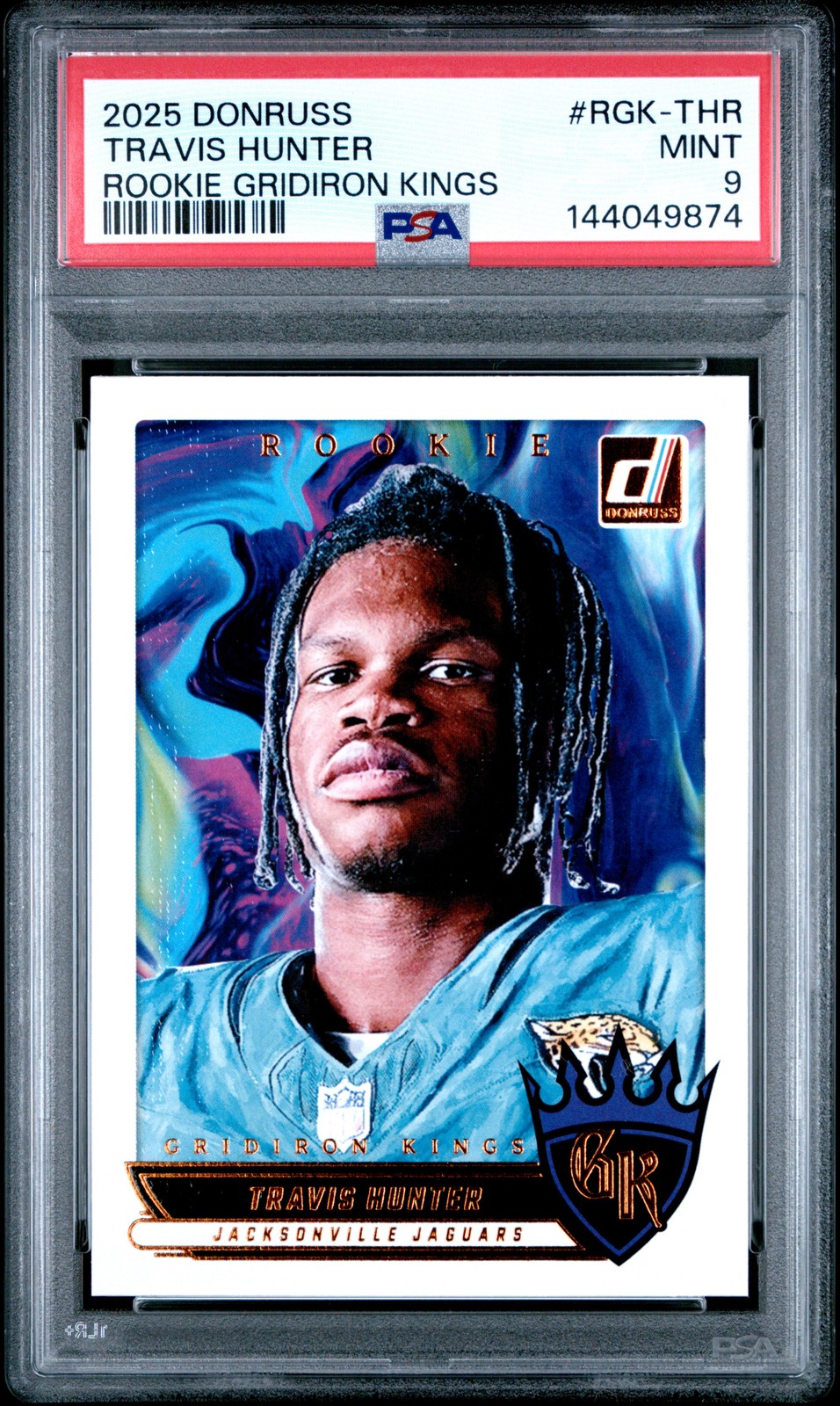 Travis Hunter Panini Donruss Rookie Gridiron Kings #RGKTHR Base