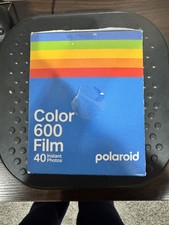Polaroid Color 600 Film Pack of 4 40 Photos - Box open i pack gone