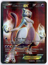 Mewtwo EX 158/162 XY BREAKthrough Full Art Ultra Rare Holo