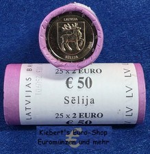 2 Euro Gedenkmünze Lettland 2025 - Selija / Selonien
