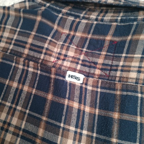 Huntington Surf Plaid Button Down Shirt Mens 2XL Lined Flannel Thick Shacket - Picture 11 of 12