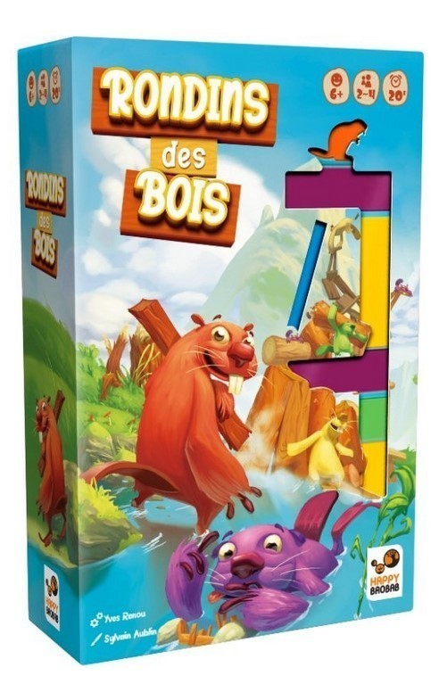 Jeu de société Rondins des Bois : le cadeau d'anniversaire idéal et écoresponsable