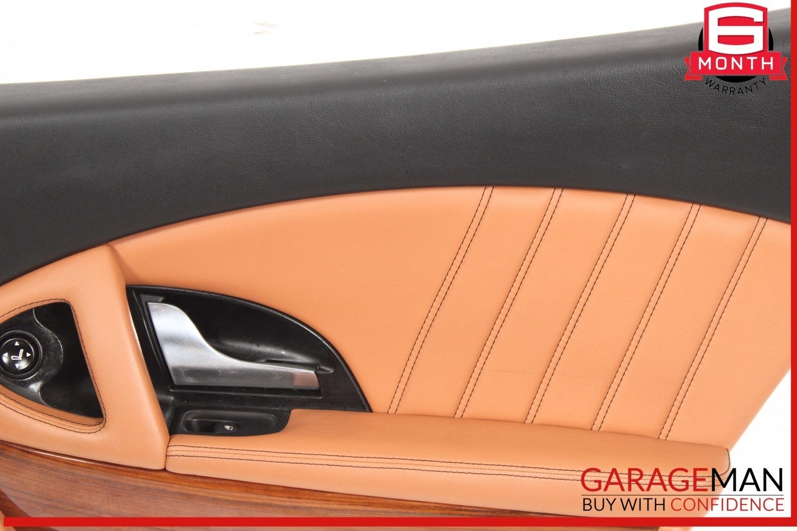 03-13 Maserati Quattroporte M139 Rear Right Side Interior Door Panel OEM
