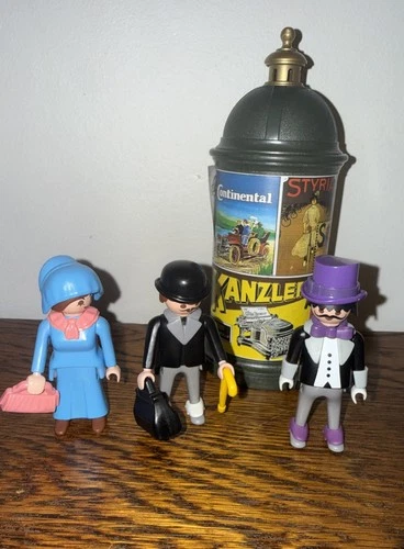playmobil 5350 - Vintage Advertising Pillar Kiosk - Victorian Set