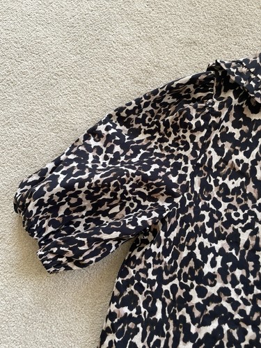Nobody’s Child Emmie Blouse Top Shirt Leopard Print Women’s Size 8 BNWT RRP £49 - Picture 15 of 18