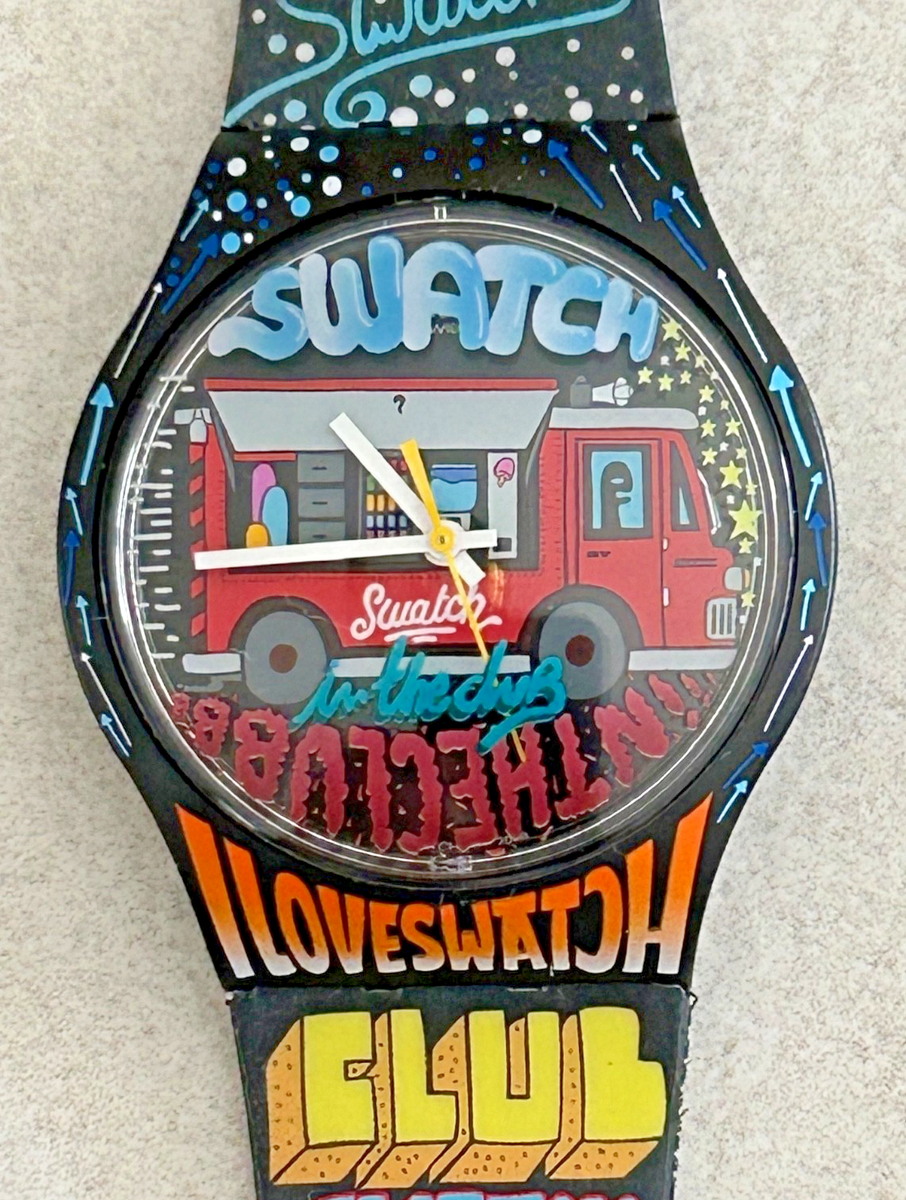 Swatch Club Special - Street Club - SUJZ111 - Grems - Mint - 2009