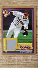 2026 Topps Series 1 Chipper Jones Relic Gold #ed 31/50