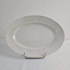Plat Ovale Faïence Ancienne