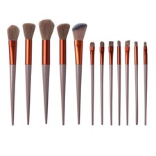 13PCS Makeup Brush Set Foundation Powder Eyeshadow Concealer Brushes Pink