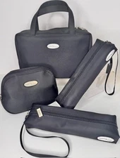 SEPHORA Professional Vintage 4-Piece Toiletry, Cosmetic, Brush Bag, RARE, NEW!