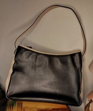 Sac à main Ralph Lauren en cuir vintage années 80 excellent état 