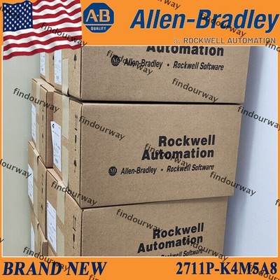 2711P-K4M5A8 New Original AB PanelView Plus 6 4 Gray Key AC RS232 Free Ship US