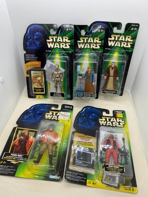 Star Wars Power Of The Force Pack of 5, C-3PO, Beru, Anakin, Nien Nunb, Ponda