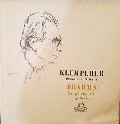 Otto Klemperer, Philharmonia Orchestra, Johannes Brahms, Symphony No 2 / Tragic