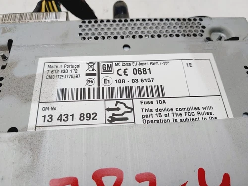 13431892 Sistema Audio/Radio Cd para OPEL CORSA D Expression 2014 9221576 - Imagen 3 de 10