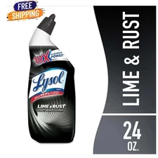 Lysol Cleaning and and Disinfecting Toilet Bowl Gel, Removes Lime and Rust 24 oz