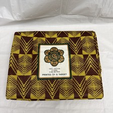 African Wax Print Fabric - GT WAX FINEST QUALITY- 6 Yards 100 Cotton G TARGET
