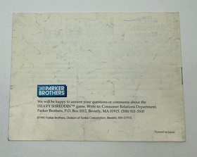 Heavy Shreddin with Manual (Nintendo Entertainment System NES)