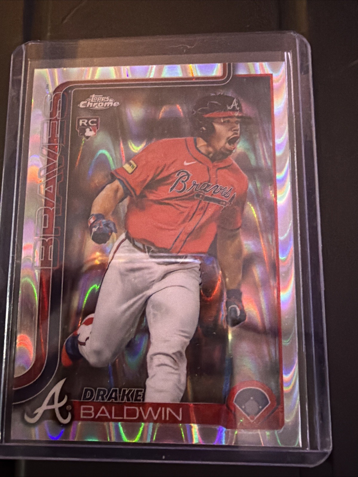 2025 Topps Chrome Update Series - Drake Baldwin #USC96 RayWave Refractor (RC)