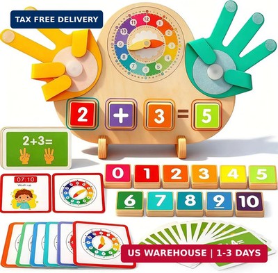 Learning Toys for Kids 3+,Montessori Preschool Educational Learning Activities C