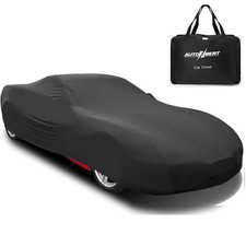 Breathable Stretch Satin Indoor Car Cover For Sports Car Sedan Hatchback Garage