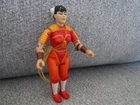 GI Joe Street Fighter CHUN-LI Red *damaged figure from Beast Blaster 1993 Hasbro
