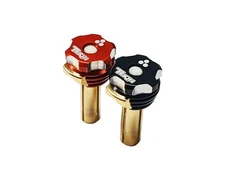 Tekin Pro Lock Tool-less Adjustable Bullet Plug Grips w/5mm Bullets [TEKTT3999]