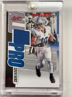 2024 Panini Absolute Amon-Ra St. Brown All-Pro Souvenirs Patch #AP-ASB96/199