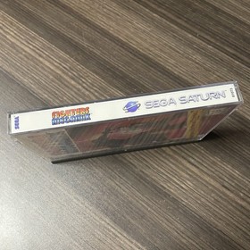 Fighters Megamix Sega Saturn Complete Disc + Case + Manual + Reg. Card
