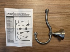 Robe/Towel Hooks- Jado 042010.144 Brushed Nickel Wall Mount