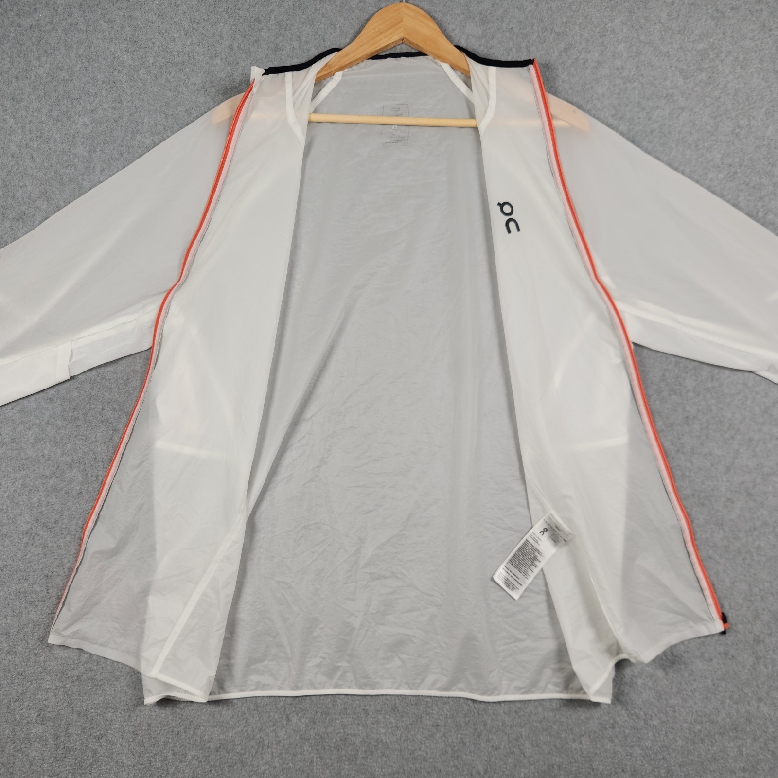 On Cloud Jacket Mens Large White Zero Jacket Wind… - image 2