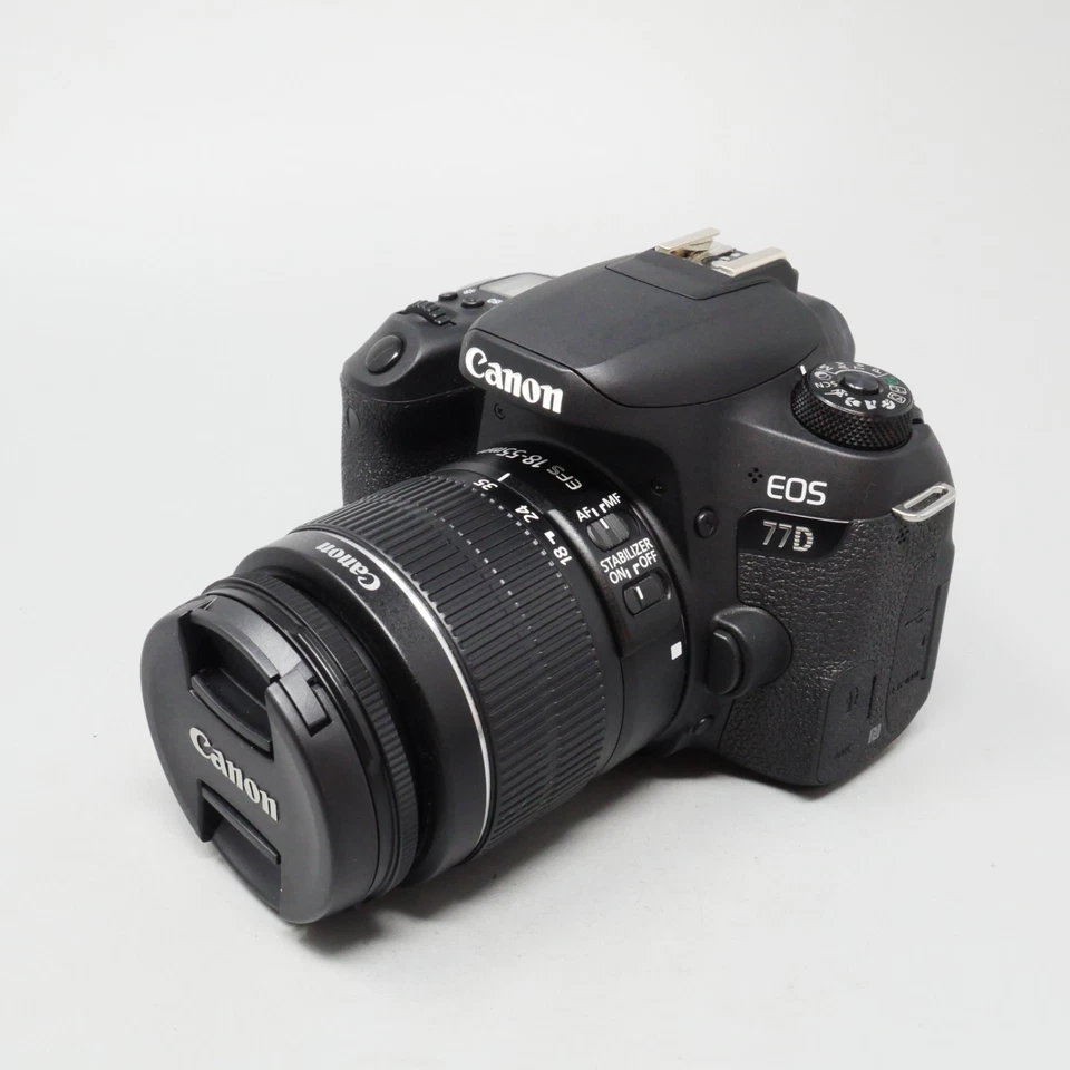 Canon EOS 77D 24.2 MP Digital SLR Camera with EF-S 18-55mm Lens - Image 2 of 4