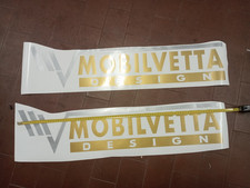 Adesivi per camper mobilvetta 2 elementi oro e silver come foto