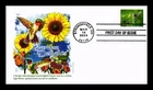 US COVER GARDEN DELIGHTS HUMMINGBIRD FIRST DAY ISSUE PANDA CACHET
