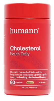 Humann Cholesterol Health Daily, Cholesterol & Lipid Support Supplement 60 Caps