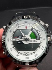 Shark Dual Time Digital Quartz Sports Wrist Watch WR 30M  limited edition