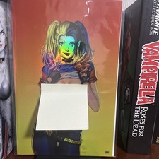 Hardlee Thinn AP 9s MegaCon Foils Mike DeBalfo Exclusive D Virgins Topless/Shirt comic cover