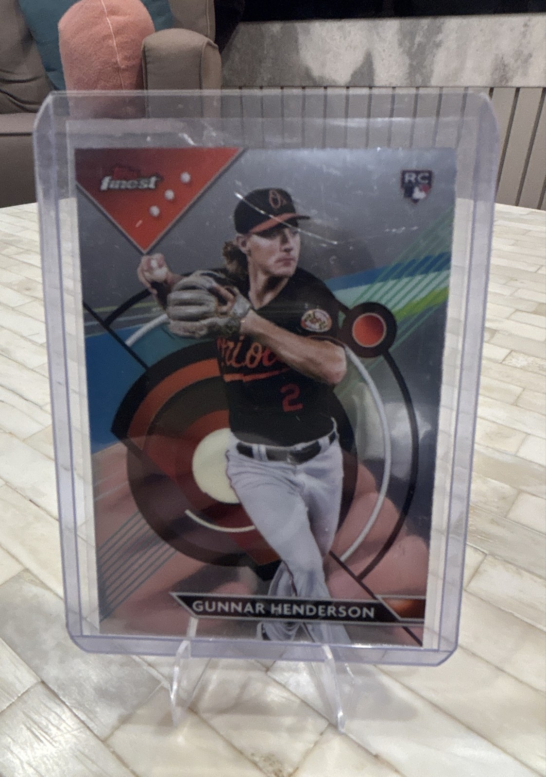 2023 Topps Finest - Gunnar Henderson #100 Refractor (RC)