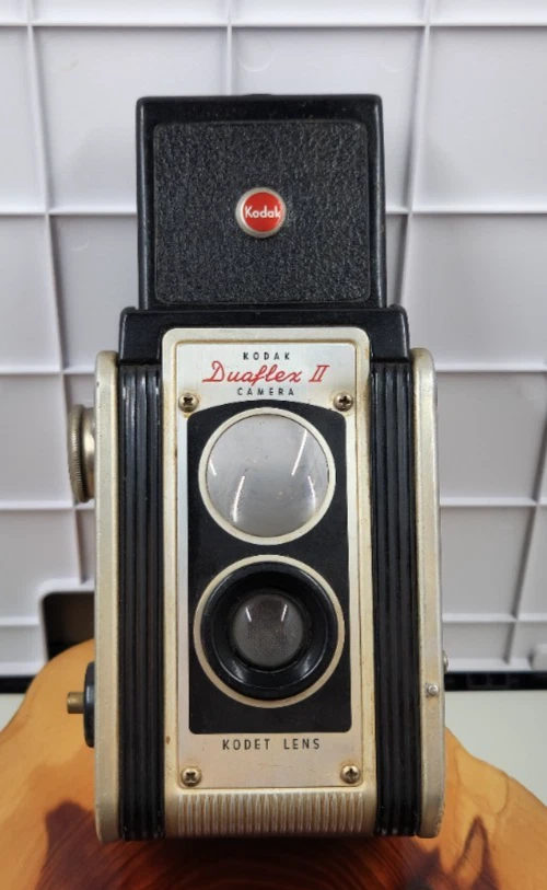 ヴィンテージ Kodak Duaflex II カメラ アメリカ製 Vintage Kodak Duaflex II 620 Film Camera with Kodet Lens | eBay