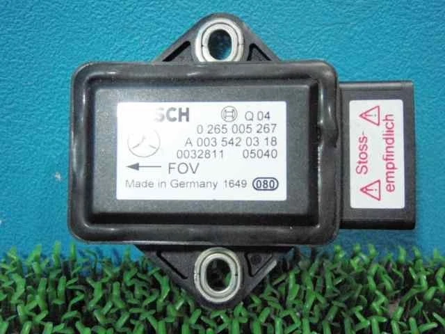 Mercedes Benz A170 W169 2005 sensor de velocidad de guiñada 0265005267 A0035420318 JDM 10474s Foto 2 de 3