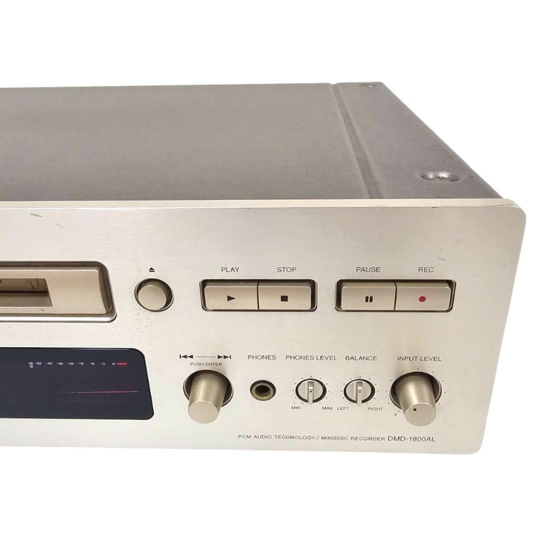 DENON DMD-1800AL MiniDisc Deck MD Player with Remote Control