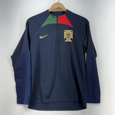 PORTUGAL  1/4 ZIP TRAINING TRACK TOP NIKE Sz M