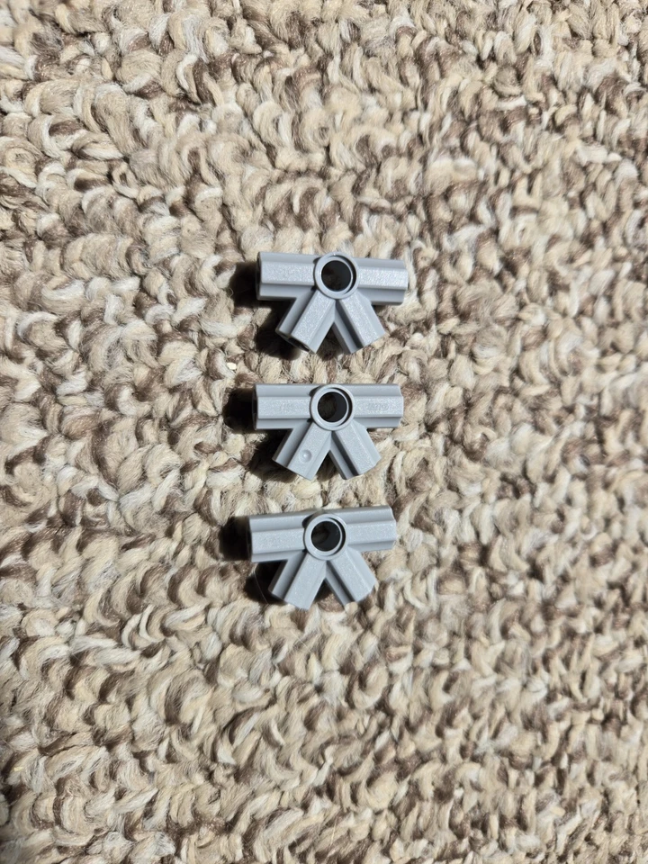 Technic eixo e pino conector angular quádruplo - 60°, 180° (6611) - Lote de 3 - Imagem 3 de 4